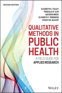 Qualitative Methods in Public Health_cover