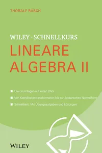 Wiley-Schnellkurs Lineare Algebra II_cover