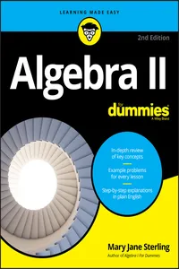 Algebra II For Dummies_cover