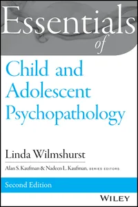 Essentials of Child and Adolescent Psychopathology_cover