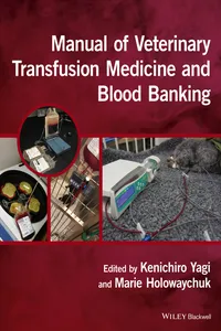 Manual of Veterinary Transfusion Medicine and Blood Banking_cover