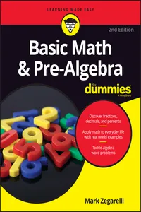 Basic Math & Pre-Algebra For Dummies_cover