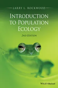 Introduction to Population Ecology_cover