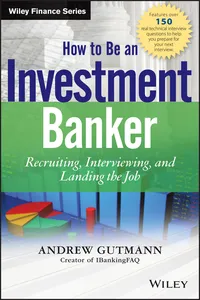How to Be an Investment Banker_cover