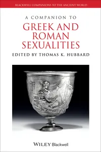A Companion to Greek and Roman Sexualities_cover