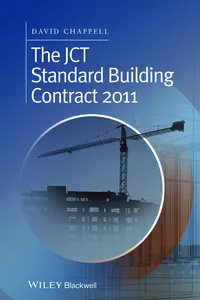 The JCT Standard Building Contract 2011_cover