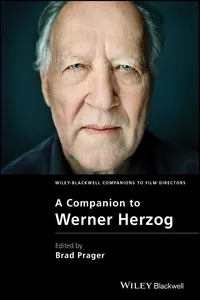 A Companion to Werner Herzog_cover