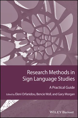 Research Methods in Sign Language Studies