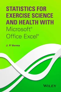 Statistics for Exercise Science and Health with Microsoft Office Excel_cover