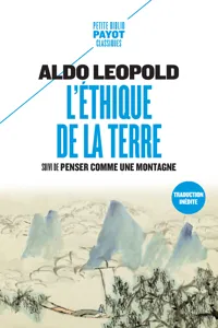 L'Ethique de la terre_cover