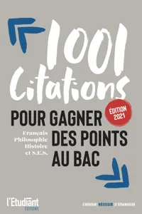 1001 citations pour gagner des points au bac_cover