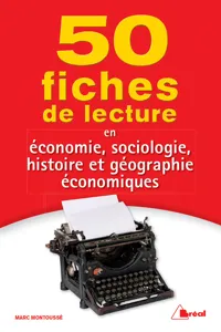 50 fiches de lecture en économie, sociologie, histoire et géographie économiques_cover