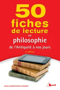 50 fiches de lecture en philosophie de l'Antiquité à nos jours_cover