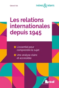 Les relations internationales depuis 1945_cover