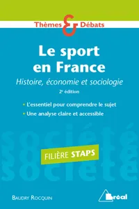 Le sport en France : Histoire, économie et sociologie - Filière STAPS_cover