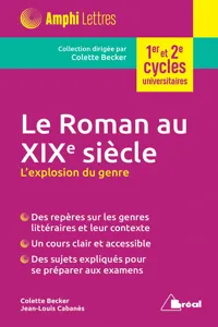 Le roman au XIXe siècle : L'explosion du genre_cover