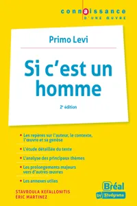 Si c'est un homme - Primo Levi_cover