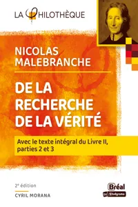 De la recherche de la vérité - Malebranche_cover