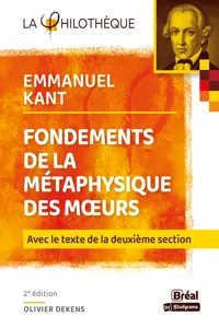 Fondements de la métaphysique des mœurs - Emmanuel Kant_cover