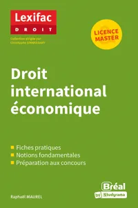 Droit international économique - Licence, Master_cover