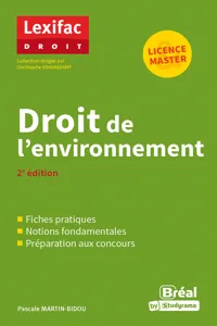 Droit de l'environnement - Licence, Master_cover