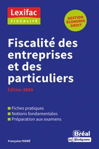 Fiscalité des entreprises et des particuliers - Édition 2024_cover