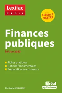 Finances publiques - Licence, Master - Édition 2023_cover