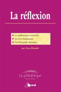 La réflexion - Programme agrégation externe_cover