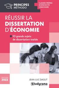 Réussir la dissertation d'économie_cover