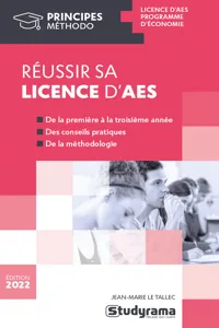 Réussir sa licence d'AES_cover