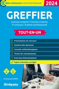 Greffier – Tout-en-un - Catégories A et B - Concours 2024_cover