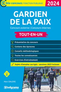 Gardien de la paix - Tout-en-un - Catégorie B - Édition 2024_cover