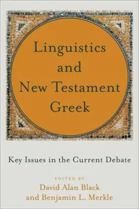 Linguistics and New Testament Greek_cover