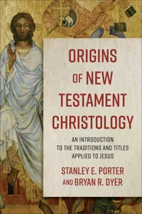 Origins of New Testament Christology_cover