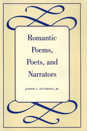 Romantic Poems, Poets, and Narrators