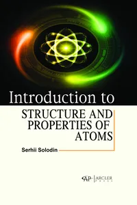 Introduction to Structure and Properties of Atoms_cover