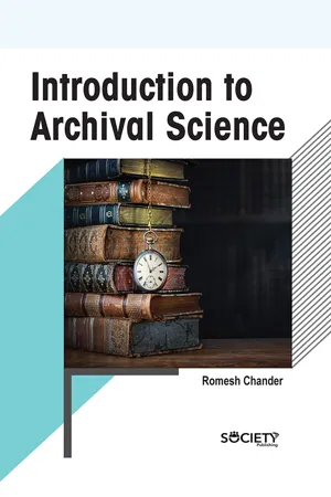 Introduction to archival science