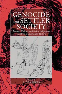 Genocide and Settler Society_cover