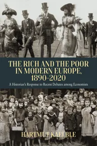The Rich and the Poor in Modern Europe, 1890-2020_cover