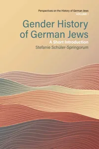 Gender History of German Jews_cover