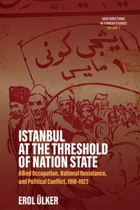 Istanbul at the Threshold of Nation State_cover