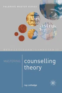 Mastering Counselling Theory_cover