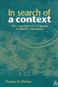 In Search of a Context_cover
