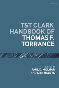 T&T Clark Handbook of Thomas F. Torrance_cover