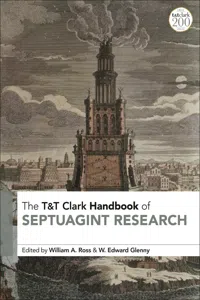 T&T Clark Handbook of Septuagint Research_cover