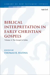 Biblical Interpretation in Early Christian Gospels_cover