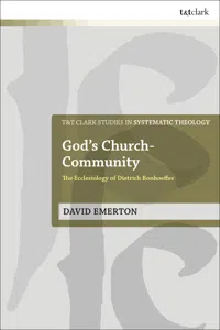 God's Church-Community_cover