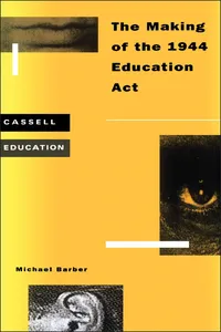 Making of the 1944 Education Act_cover