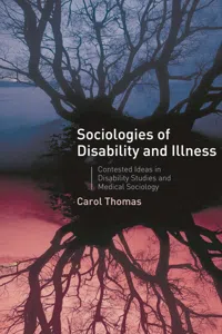 Sociologies of Disability and Illness_cover
