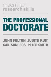 The Professional Doctorate_cover